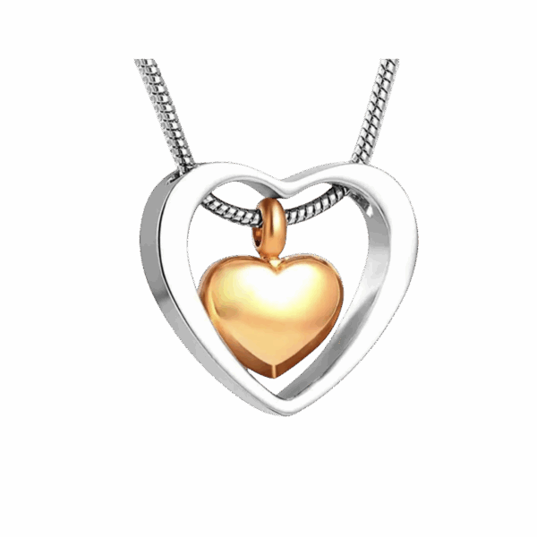 Collar Corazón Dorado